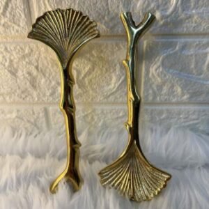Lotus Leaf Tray Handle – 6 Inch | Elegant Decorative Handle for Resin & Wooden Trays