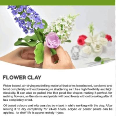 NARA FLOWER CLAY 250GM 3