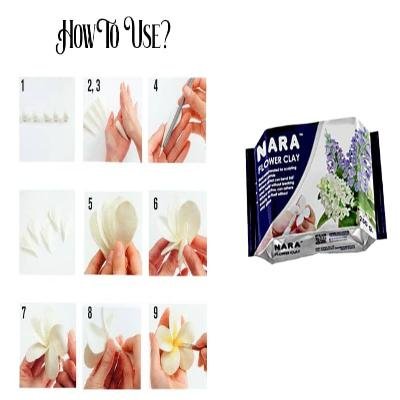 NARA FLOWER CLAY 250GM