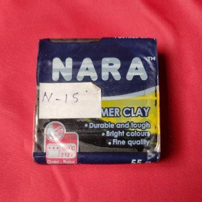 NARA POLYMER CLAY 55GM BLACK