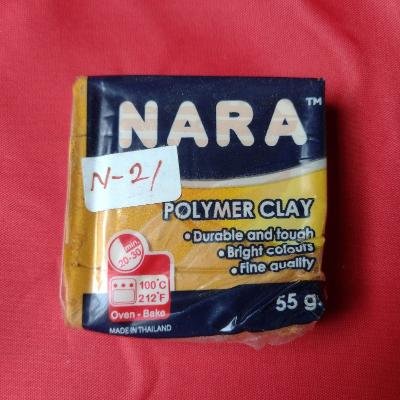 NARA POLYMER CLAY 55GM GOLD
