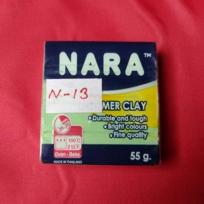 NARA POLYMER CLAY PASTEL GREEN 55GM