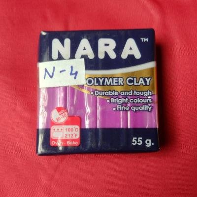 NARA POLYMER CLAY PURPLE 55GM
