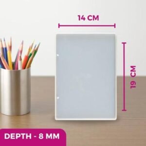 Nameplate Silicone Mould – 14x19cm | 8mm Depth