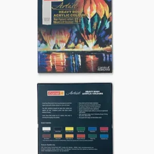 Camlin Artist Heavy Body Acrylic Set 12 x 40ml