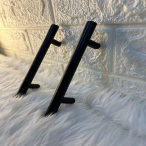 Tray Handle – Matte Black | 6 Inch | Sleek, Minimalist Hardware for Resin & Wooden Trays
