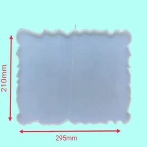 Large Rectangular Tray Silicone Mould - 12"x16" (8mm Depth) | Resin Art & Serving Platters