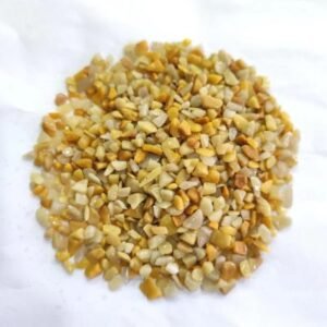 Natural Yellow Aventurine Stone Chips - 3-4mm (500gm Pack) | Resin Art, Healing & Prosperity Decor