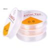 Elastic Crystal Line Beading Cord - 0.8mm (4m Length) | Clear Stretch Thread for Jewellery Making & DIY