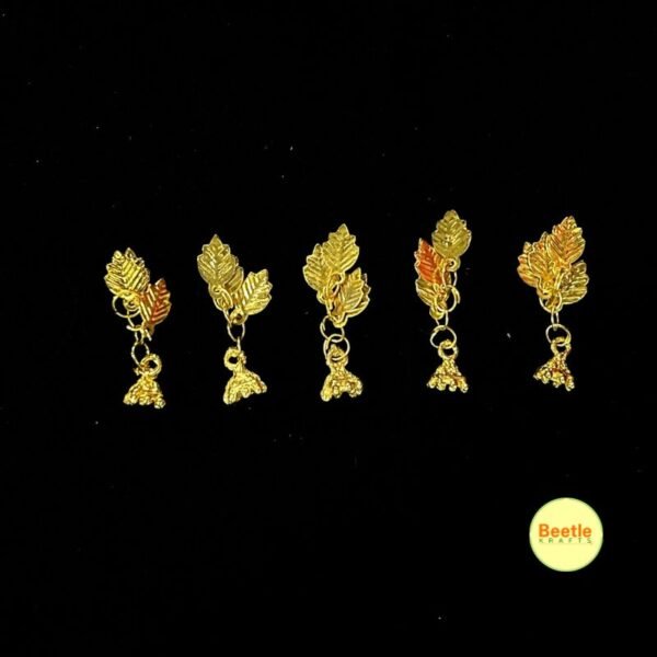 Golden Keyring Charms - Pack of 5 (3cm Diameter) | High-Quality Metal Rings for DIY Keychains & Crafts 12 283