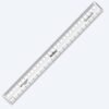 Artline Scale - 30 CM | Transparent Ruler for Accurate Drawing & Measurement (Pack of 1)
