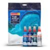 Camel Fluid Acrylic Kit - Aqua Series | Canvas Board & 4 Shades (25ml)