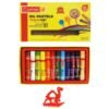 Camel Oil Pastels - 12 Shades Set with Scraper | Rich, Smooth & Non-Toxic Colors