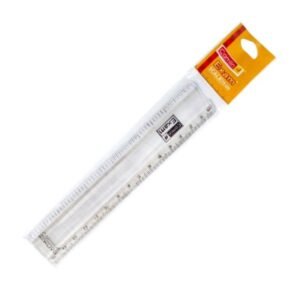 Camlin Kokuyo Standard Exam Scale - 15 CM | Transparent & Durable Ruler for Precision