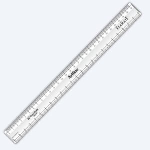 Artline Scale - 30 CM | Transparent Ruler for Accurate Drawing & Measurement (Pack of 1)