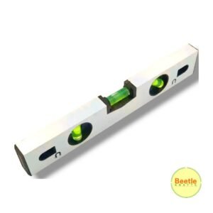 Heavy Duty Magnetic Spirit Level - 12 Inch | 3-Bubble Aluminium Scale for Precision Levelling