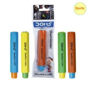 Doms Chalk & Pastel Holder - Pack of 1 | Non-Slip Grip for Clean & Comfortable Drawing