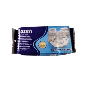 Dozen Natural Air-Dry Clay (White, 500g) - All-Purpose for Sculpting & Crafts