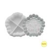 Hexagon Bubble Texture Silicone Mould (5x5 Inch) - Resin & Jesmonite Tray