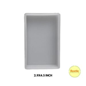 Deep Rectangle Block Silicone Mould (4.5x2.9Inch) -20 mm Depth for Resin Embedding & Sculpture