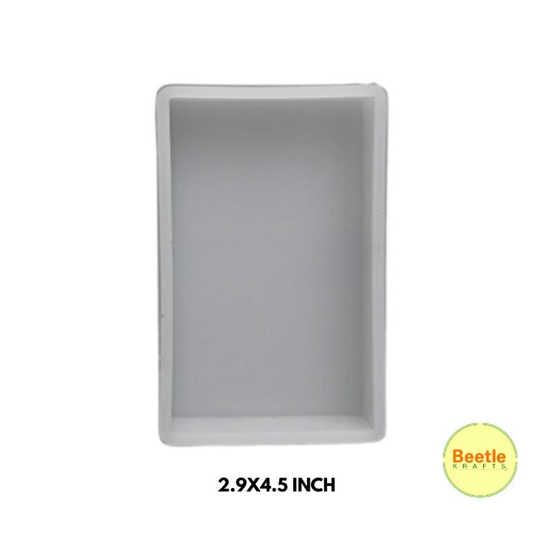 Deep Rectangle Block Silicone Mould – Pro 20mm Depth (4.5”)