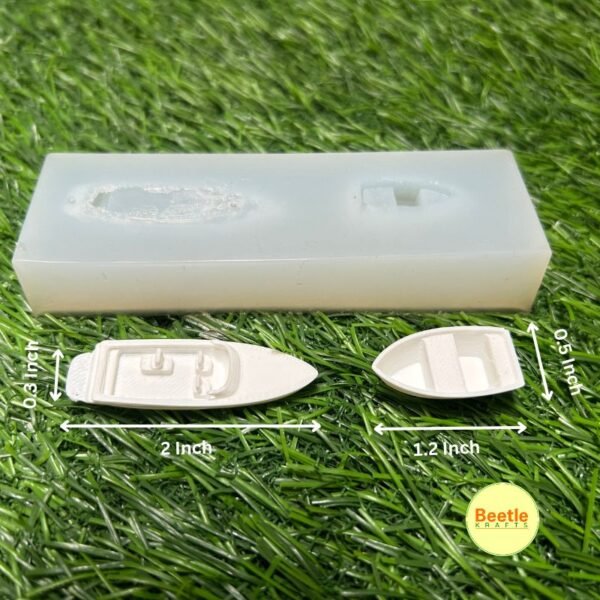 Buy Miniature Boat Silicone Mould – Pro-Grade 2 Cavity Mold