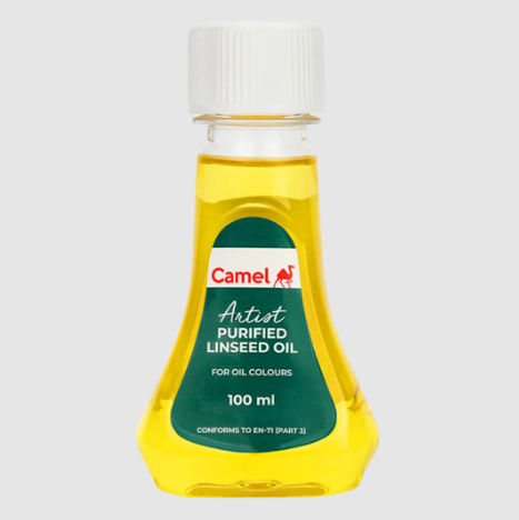 Buy Camel Purified Linseed Oil for Artists (100ml) at ₹135