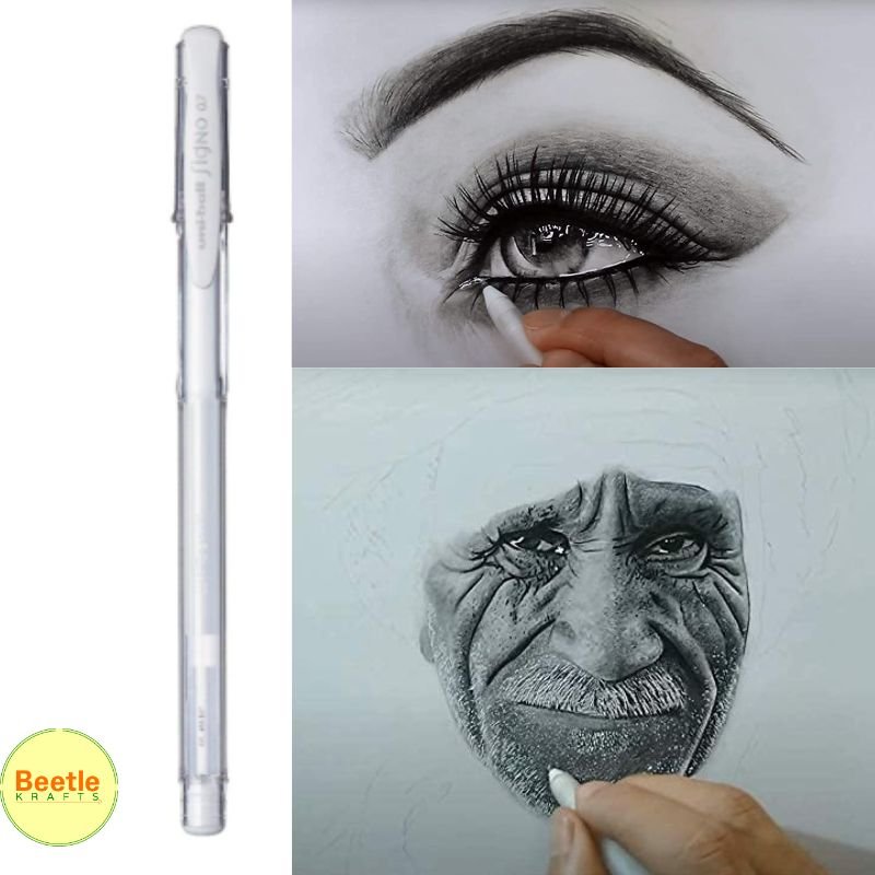 Uni-Ball Signo Broad Creamy White Gel Pen – Loved by Creators