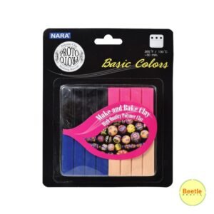 Nara Polymer Clay - Metallic Colours Combo (75g x 4 Colours)