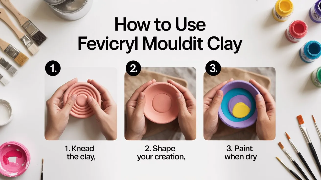 How to Use Fevicryl Mouldit Clay – A Step-by-Step Guide