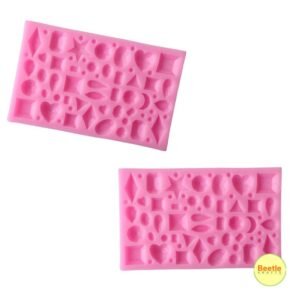 Gemstone Silicone Mould – 64 Cavity | Multi-Shape Miniature Jewel Creator