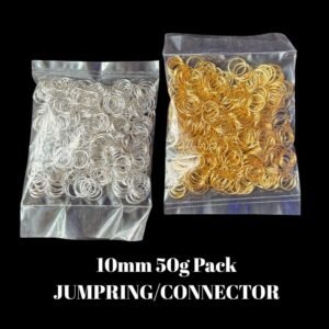 Jumpring – 50gm Big Size (10mm) | Golden & Silver Packs