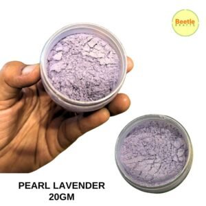 Lavender Pearl Metallic Pigment Powder (20gm) - High-Shine Mica Powder for Resin Art, Painting, Soap Making & DIY Crafts